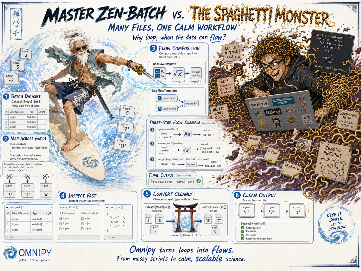 Master Zen-Batch vs The Spaghetti Monster