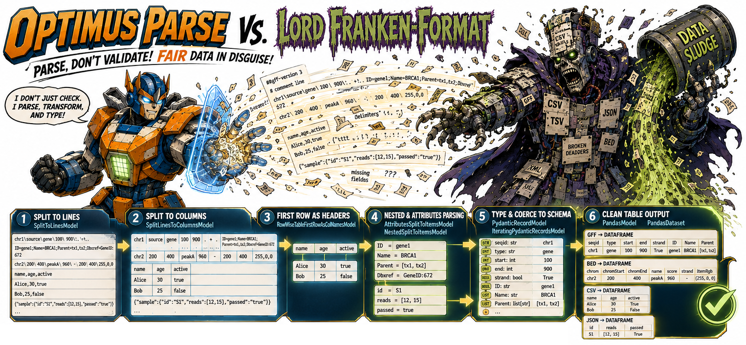 Optimus Prime vs Lord Franken-Format